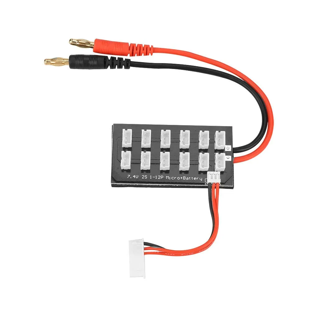 Garosa 7,4V 2S 12S carte parallèle LiPo JST PH B6