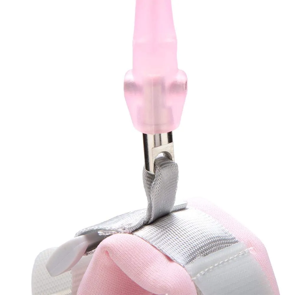 Garosa laisse de sécurité enfant 2 m rose avec serrure