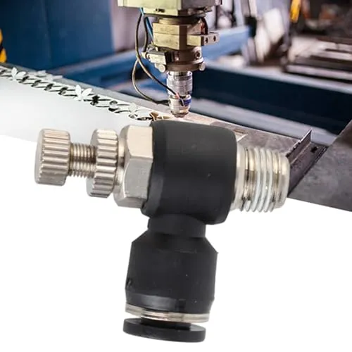 Garosa valve d’air laser CO₂ tuyau 6 mm filetage 9,7 mm réglable