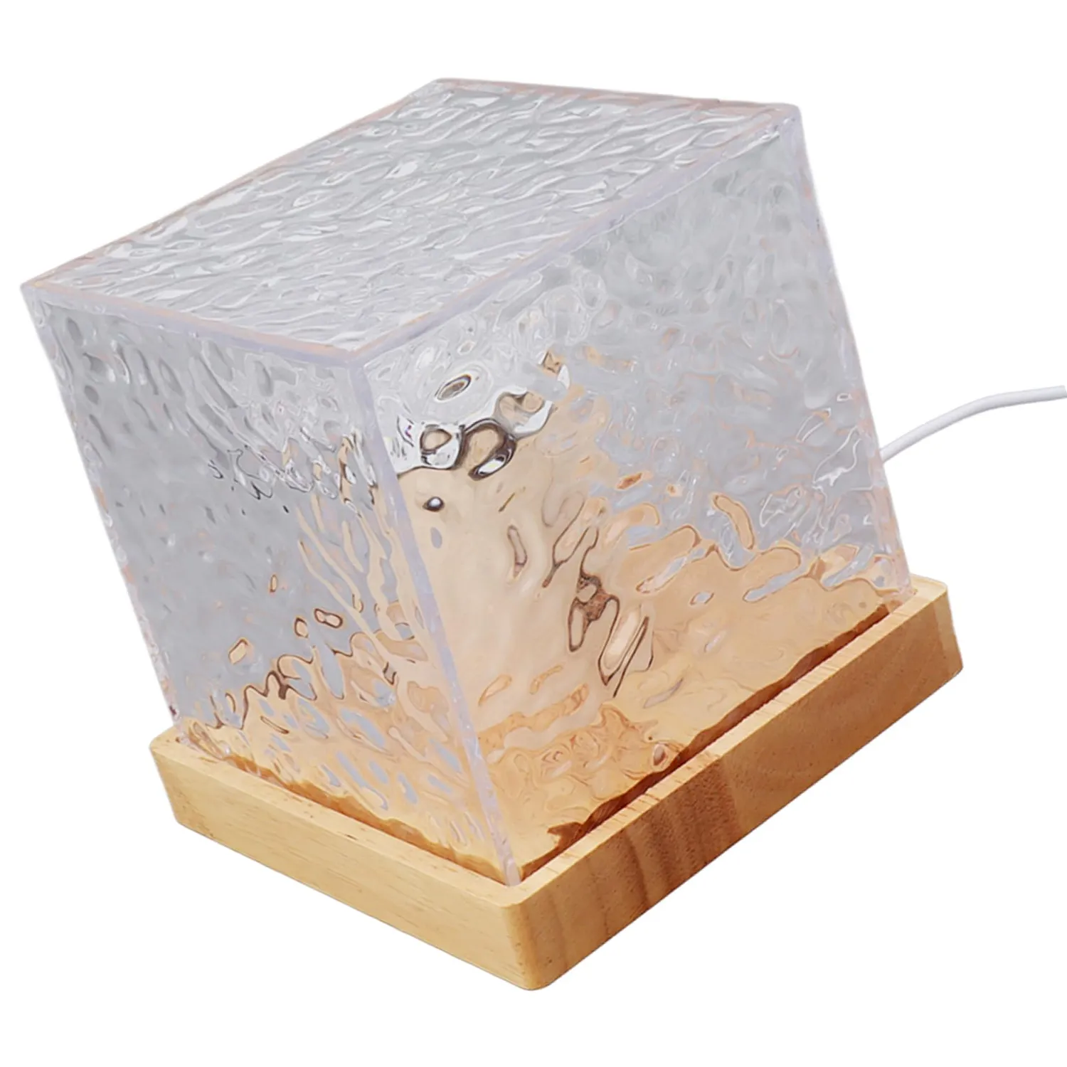 Garosa veilleuse carrée USB 5 V à lumière réglable