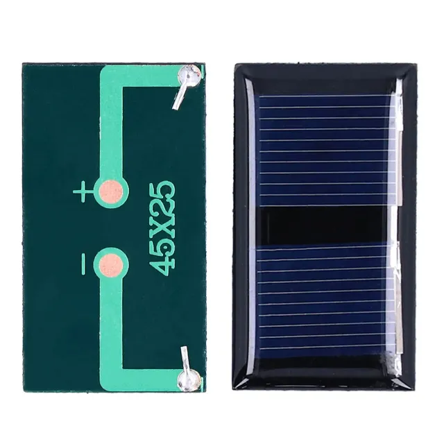 Garosa mini panneau solaire 1V 0,15W 45x25mm lot de 4 DIY