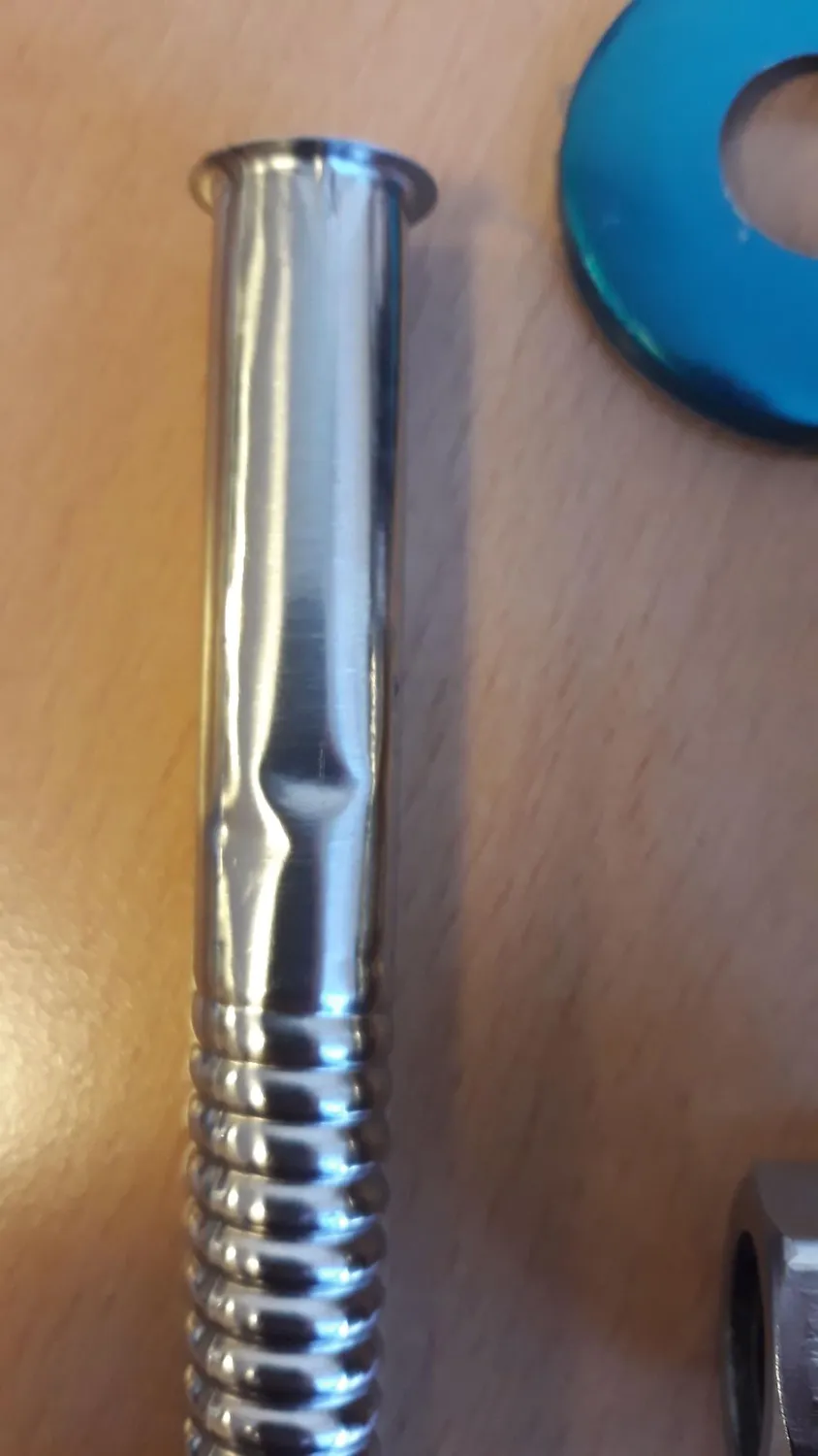 Garosa valve de chasse d’urinoir manuelle chromée