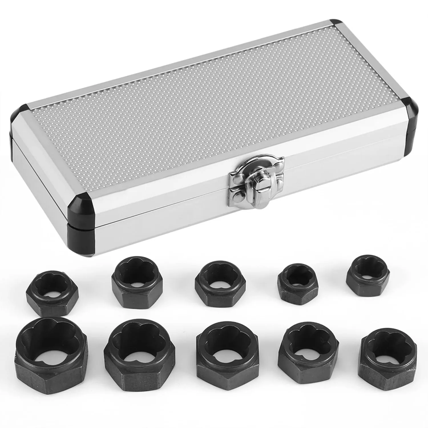 Garosa extracteur d’écrous 9–19 mm lot de 10 en alliage