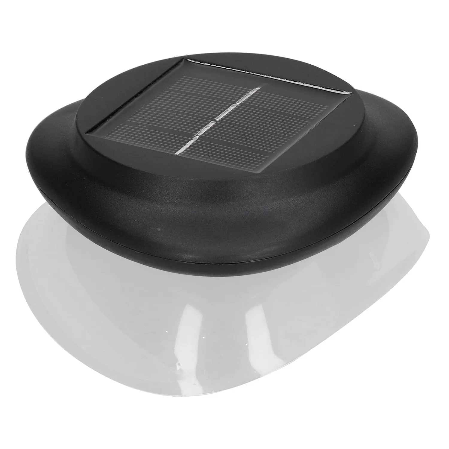 Garosa lampe solaire de clôture 9 LED 6500 K blanc froid