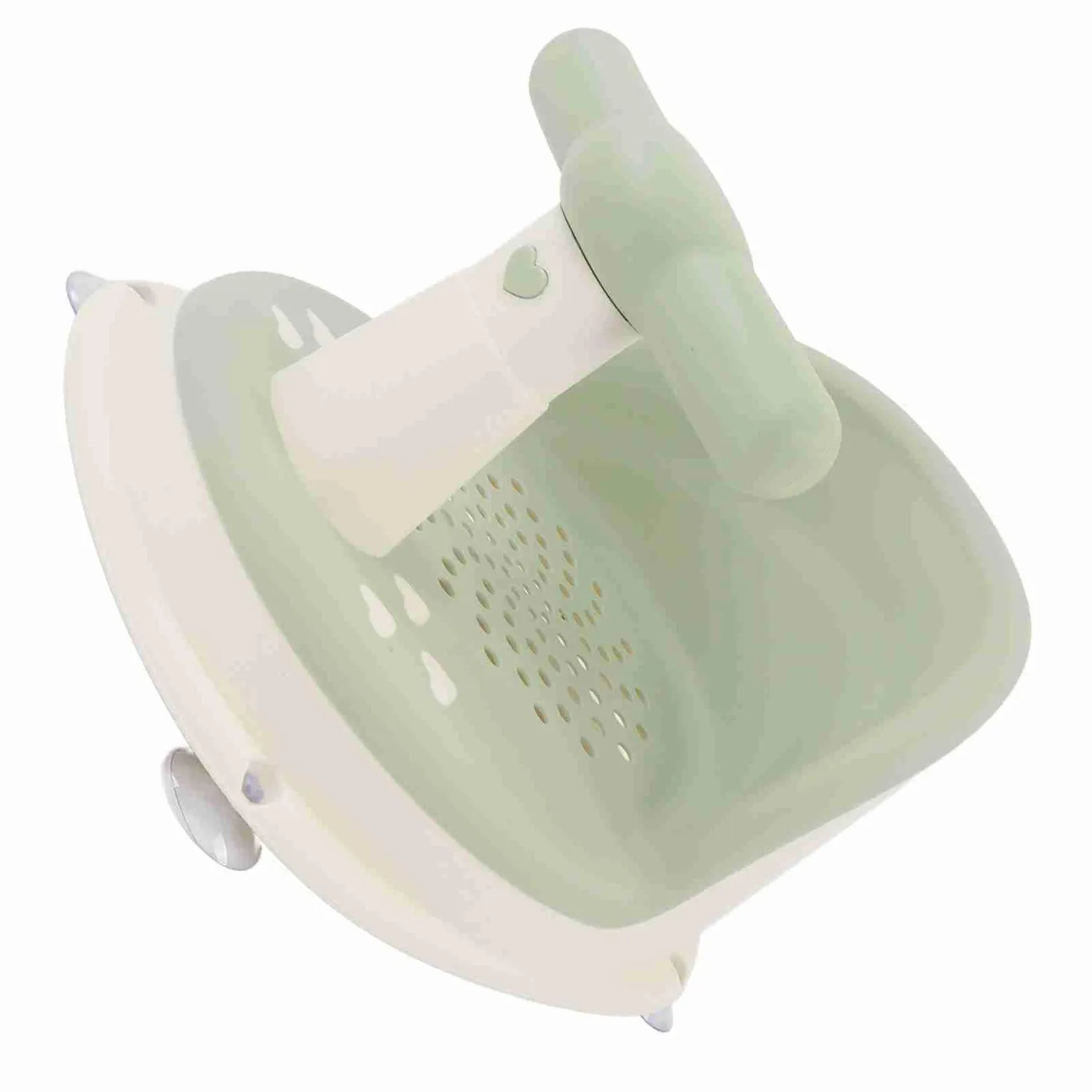 Garosa chaise de douche bébé pliable verte ventouses