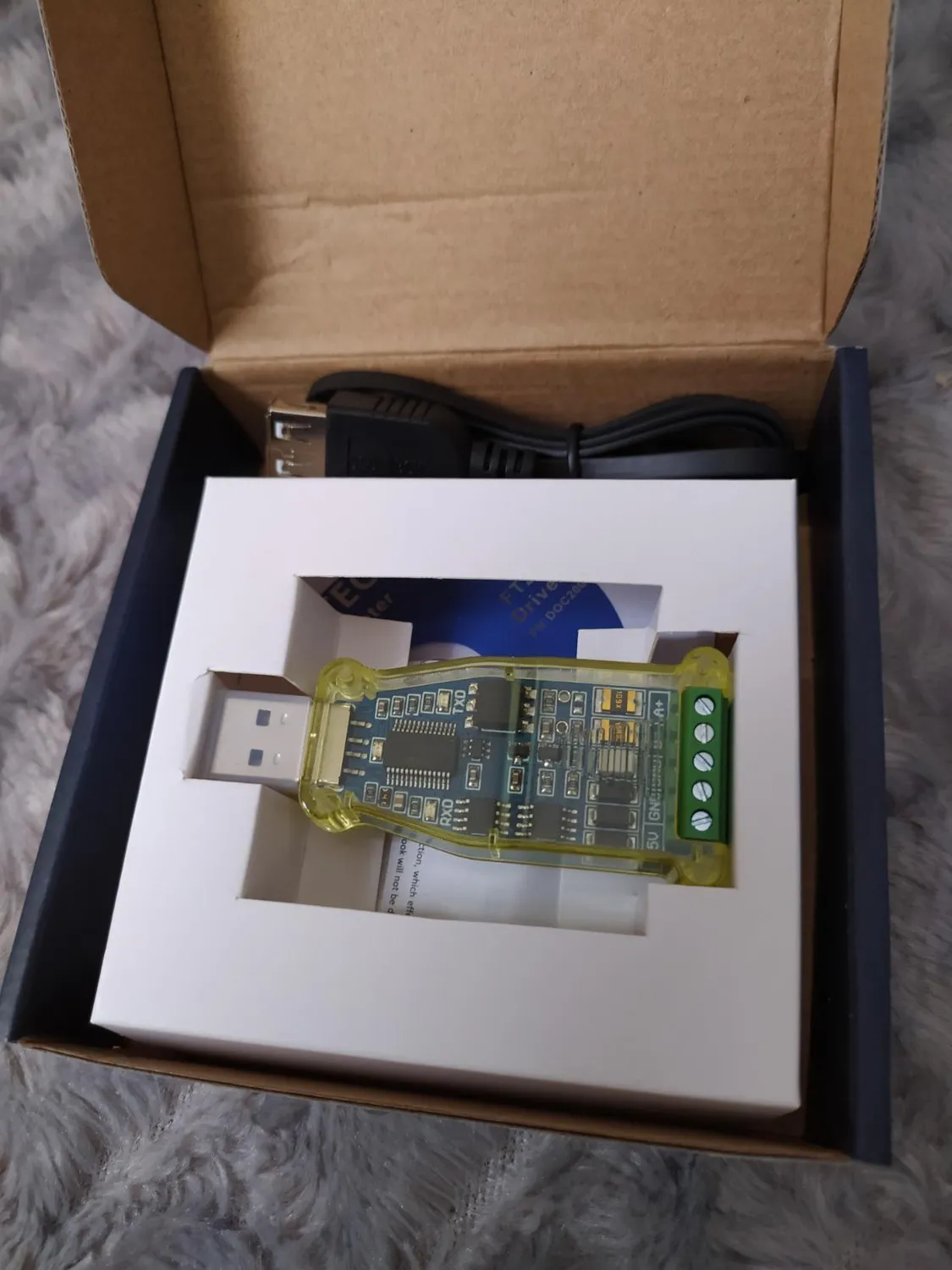 DSD TECH SH-U11G adaptateur USB RS485 isolé FTDI