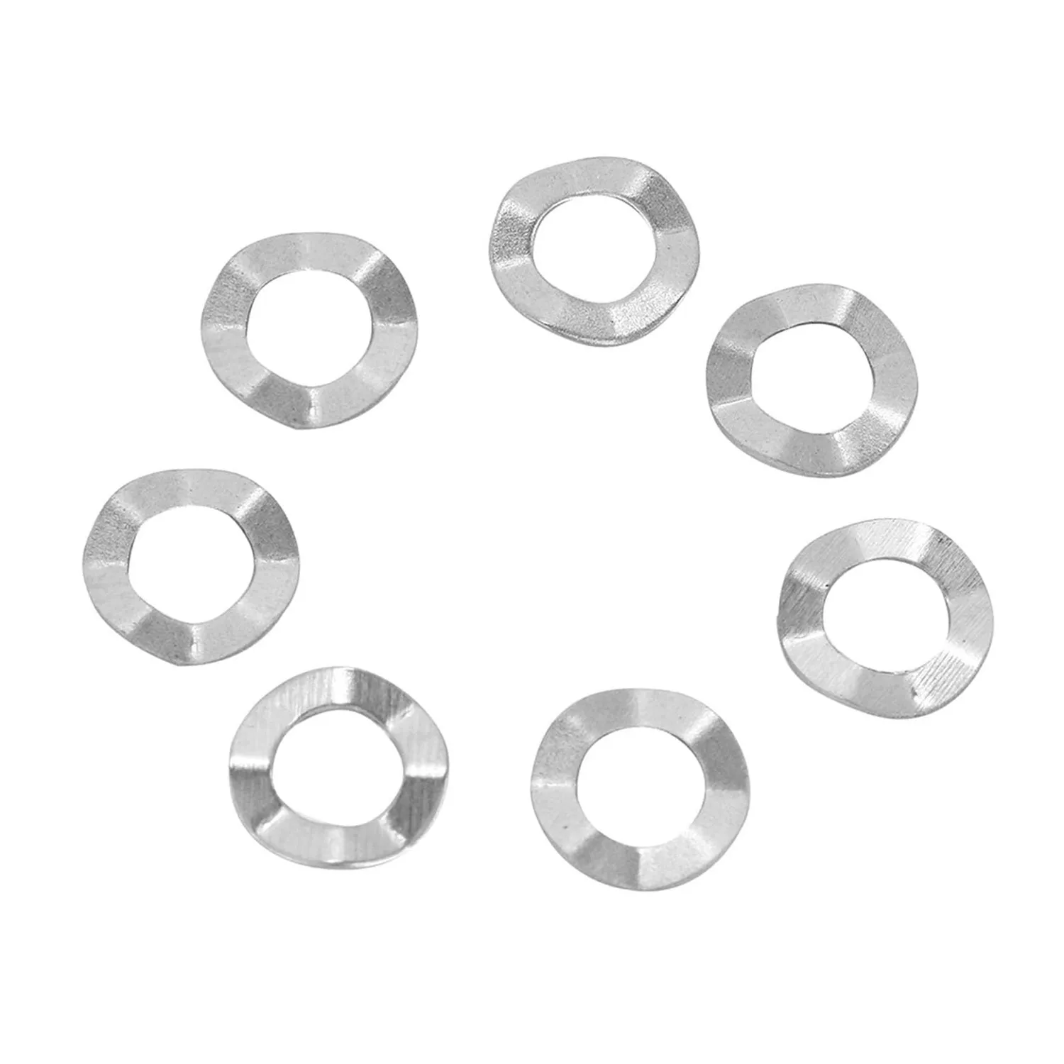 Garosa M8 rondelles ondulées inox 50 pièces anti-desserrage