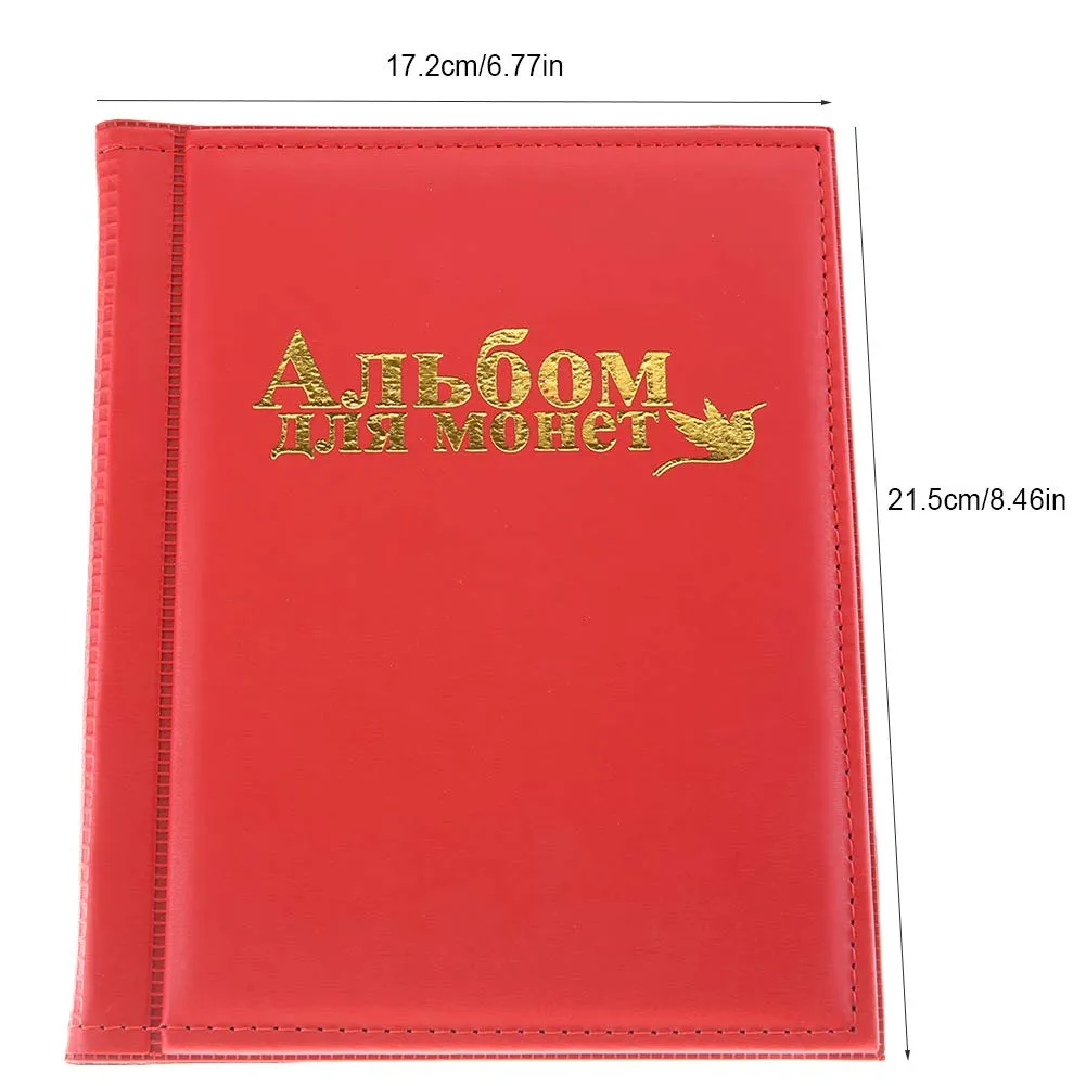 Garosa album pour pièces de monnaie 250 pochettes brun
