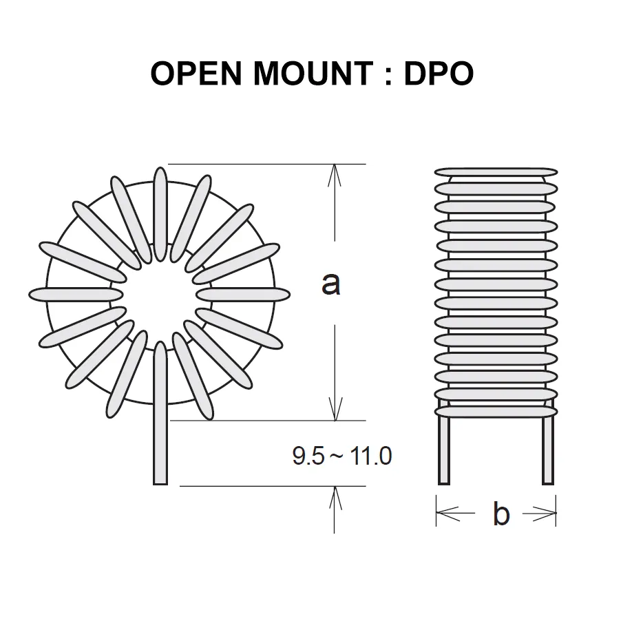 Talema DP Series inductance de puissance pour alimentation