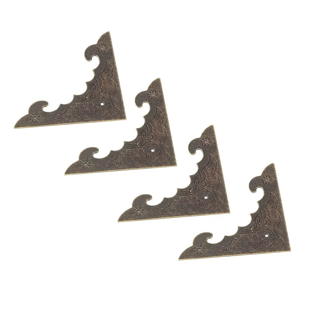 Garosa protège-coins en fer bronze, lot de 12