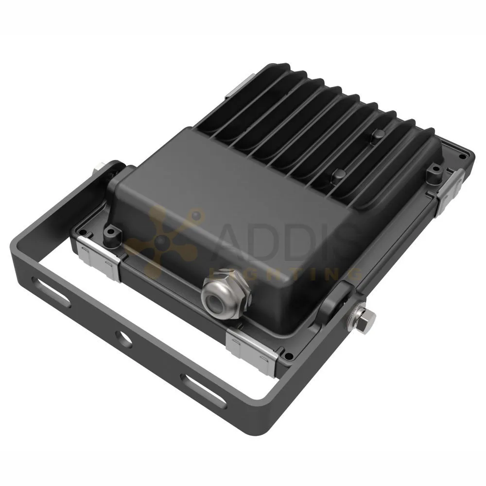 ADDIS LIGHTING Kunzite III AP3K010WBL30110840 projecteur LED noir 10 W IP65