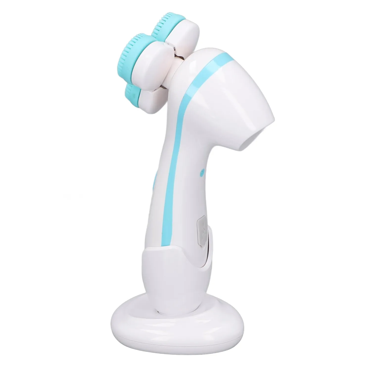 Garosa brosse nettoyante visage électrique bleue 3 têtes USB