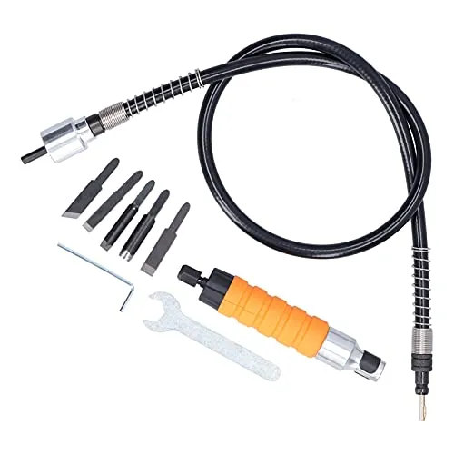 Garosa ciseau électrique gravure bois kit 5 lames
