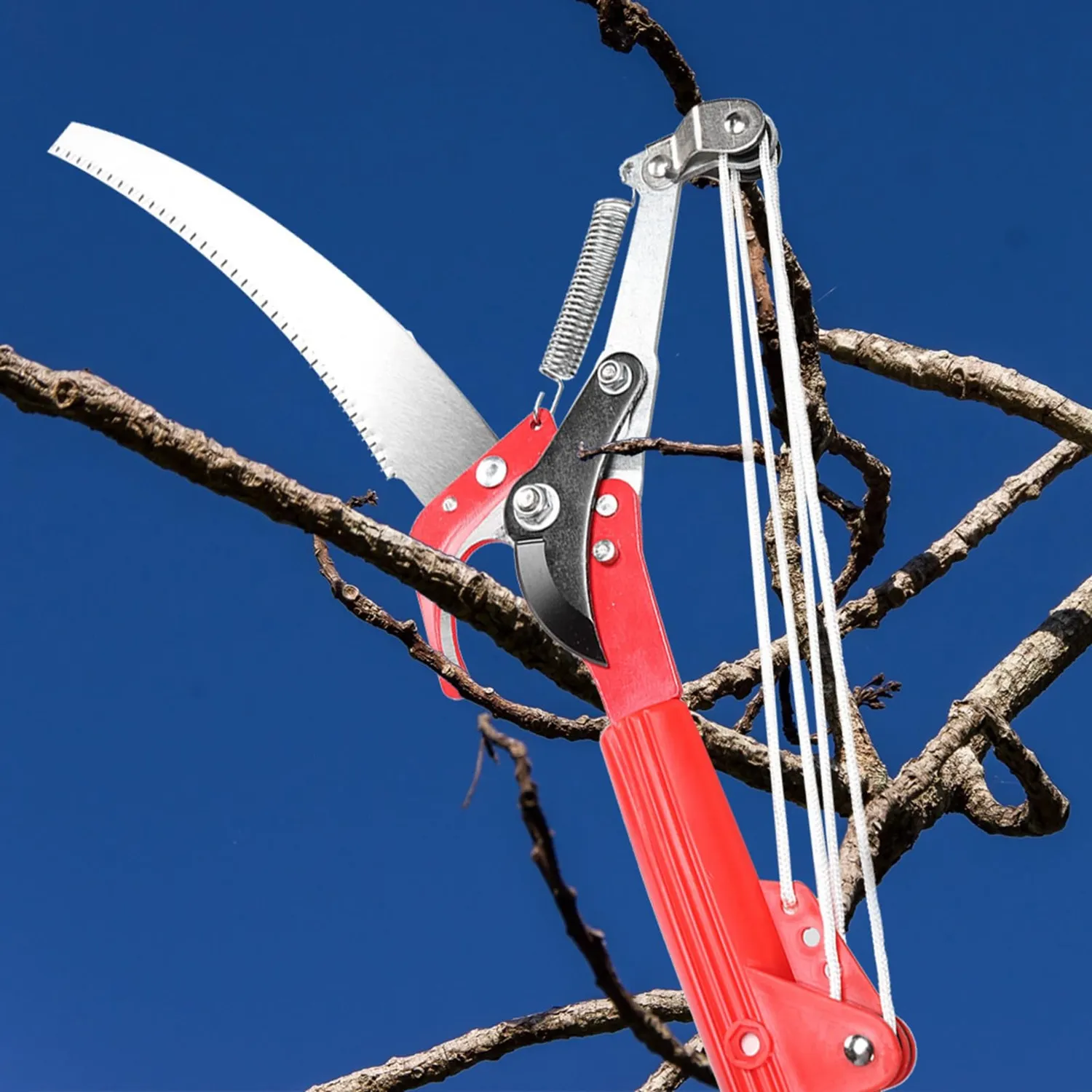 Garosa tête d’élagage à 4 roues scie et taille-haie sans perche
