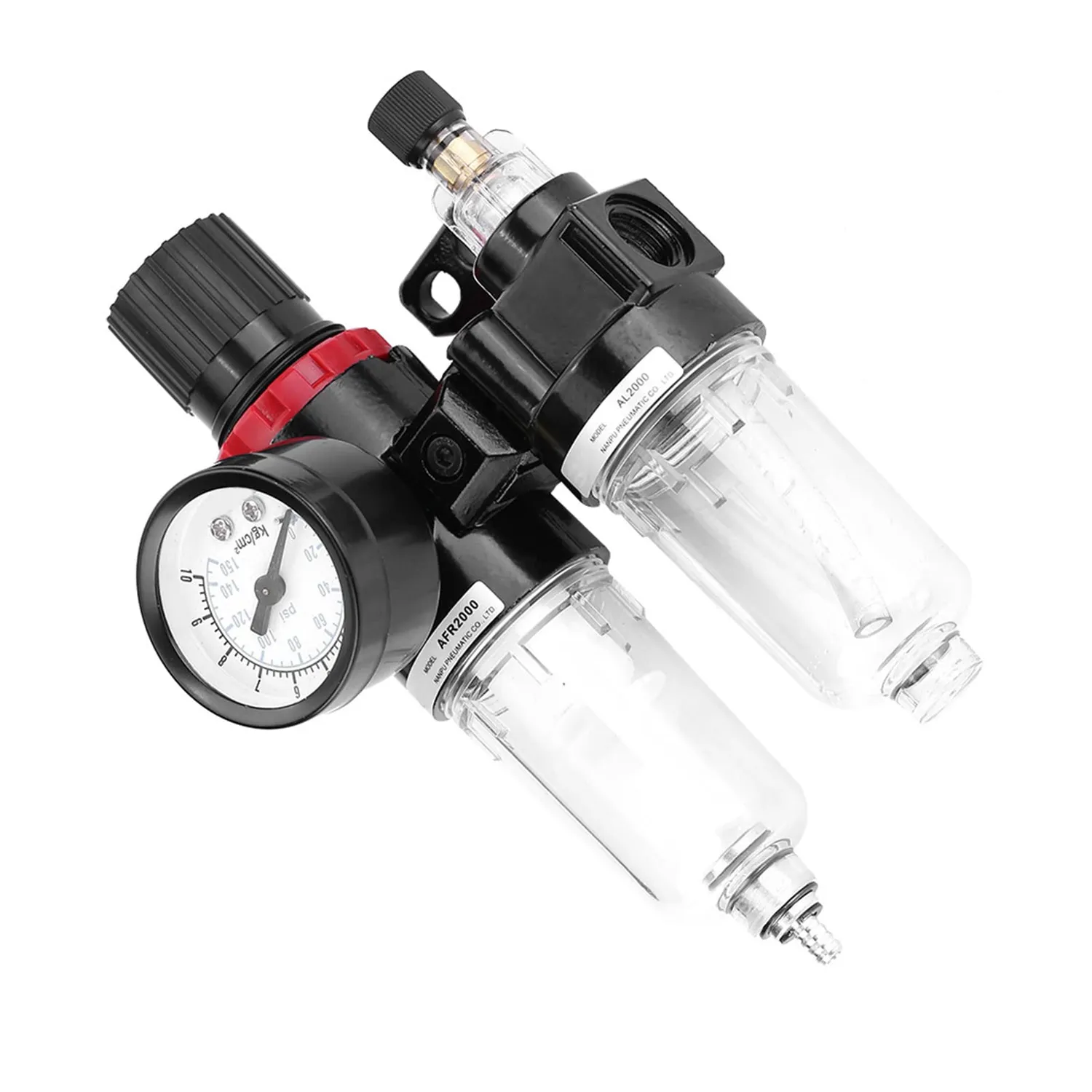 Garosa filtre régulateur lubrificateur pneumatique G1/4 40 µm