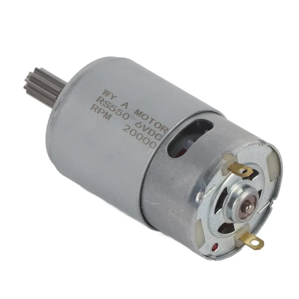 Garosa RS550-20000 moteur 6 V à deux pignons 20 000 tr/min