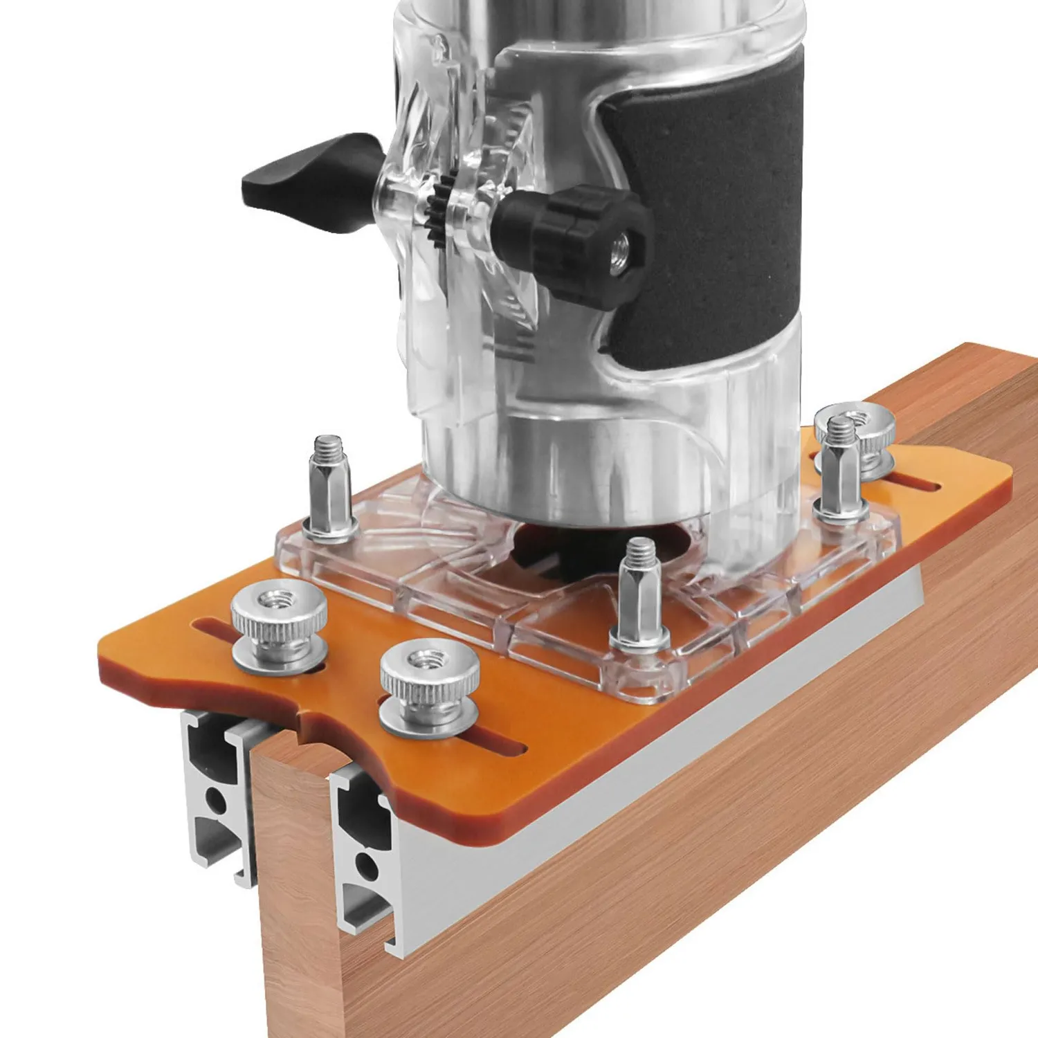 Garosa base défonceuse 2 en 1 65 mm aluminium