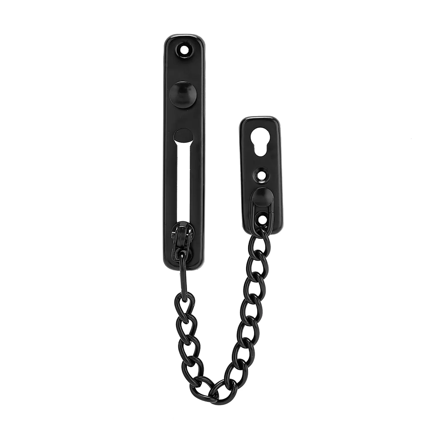 Garosa verrou de chaîne de porte #1 noir acier inoxydable