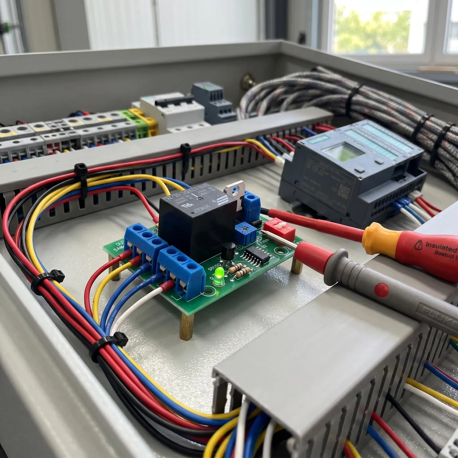 Garosa module relais temporisé 12 V 2 canaux 5 A