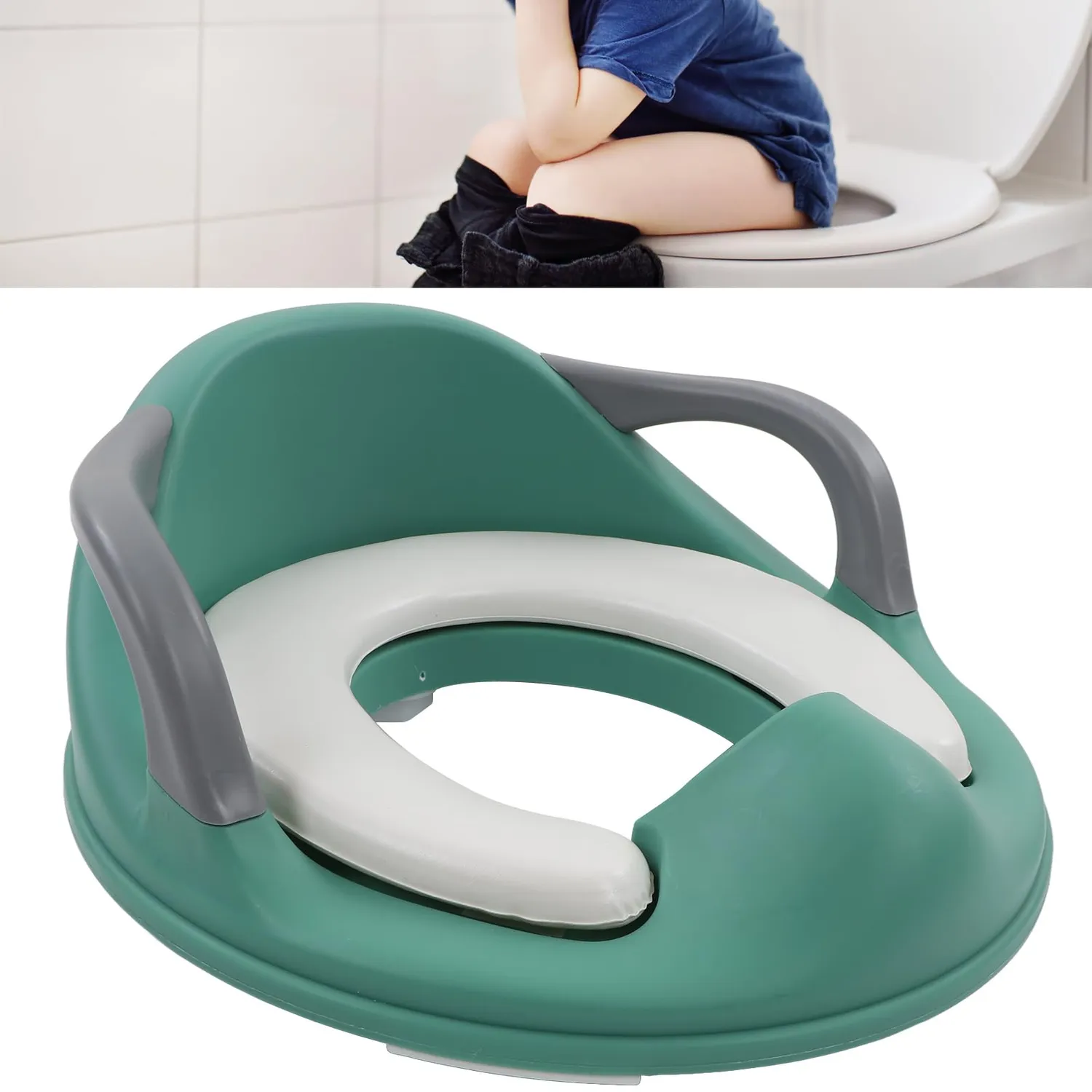 Garosa siège apprentissage propreté PVC forêt verte 1-8 ans