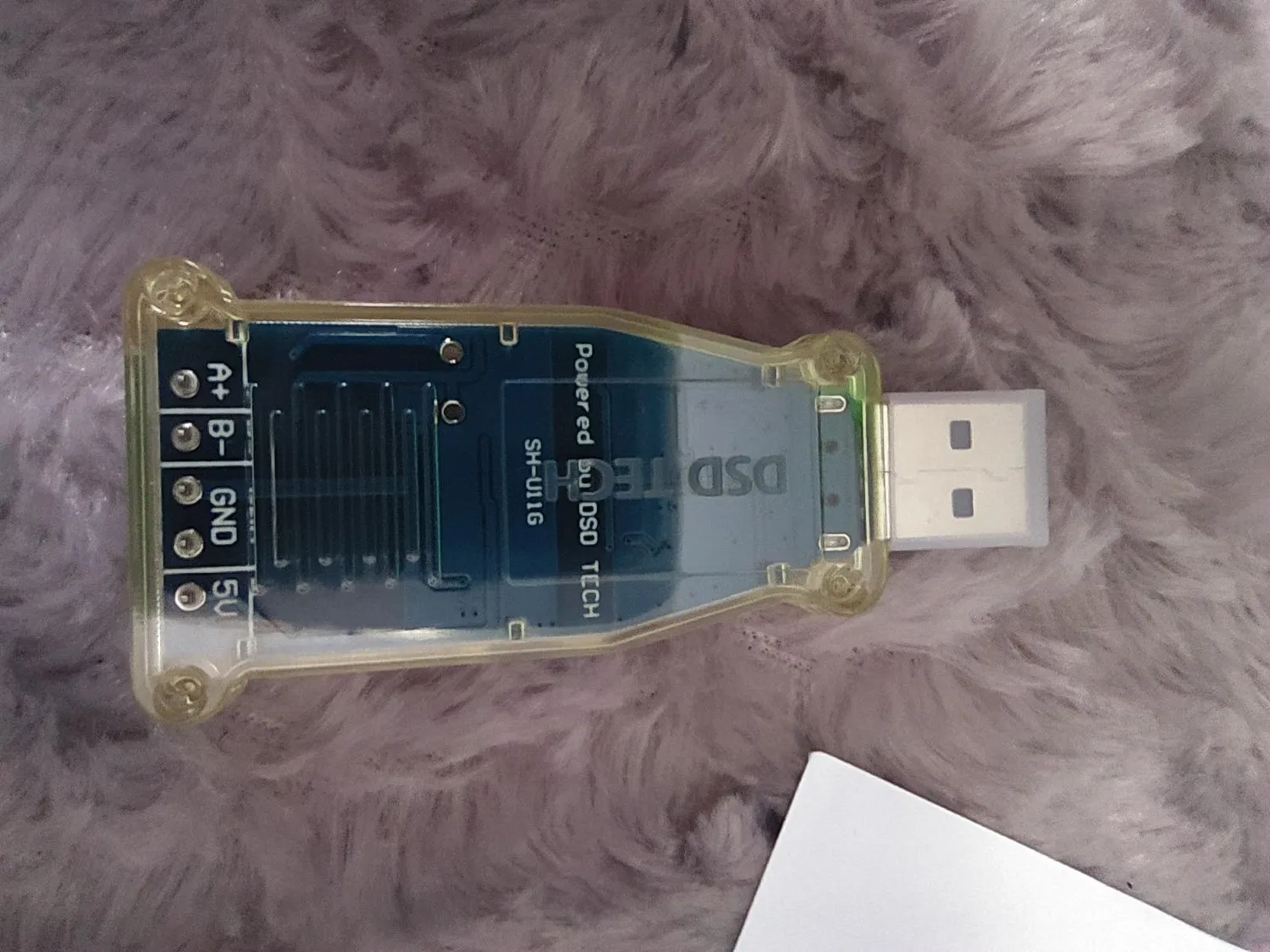 DSD TECH SH-U11G adaptateur USB RS485 isolé FTDI