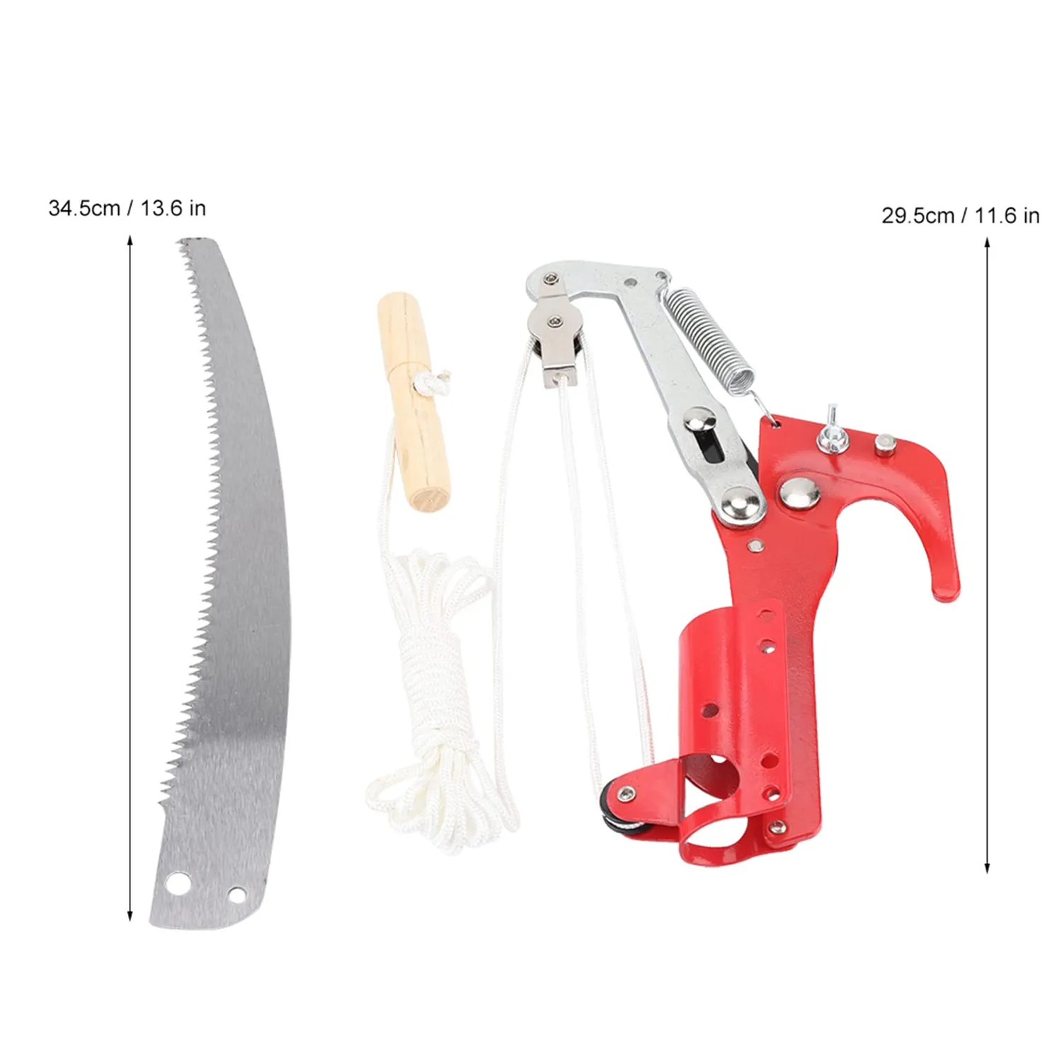 Garosa outil d’élagage à scie 34,5 cm, sans perche extensible
