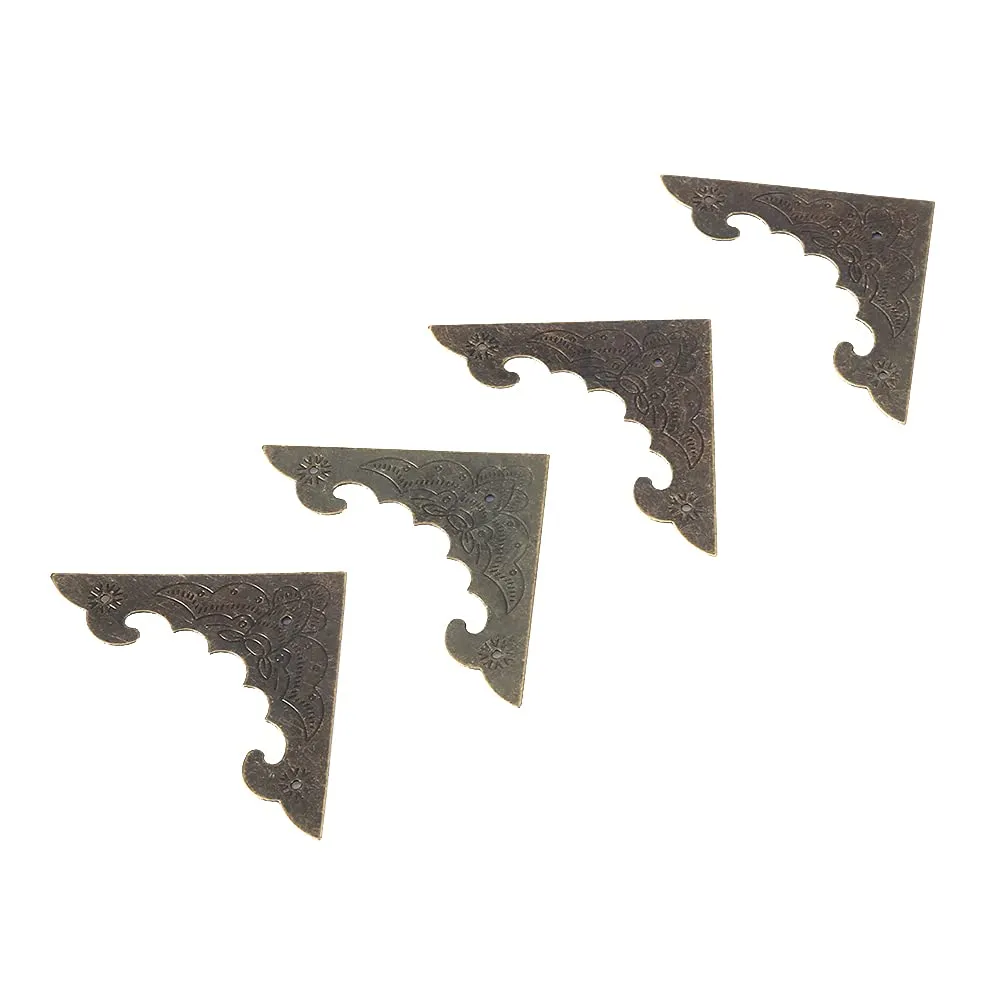 Garosa protège-coins en fer bronze, lot de 12