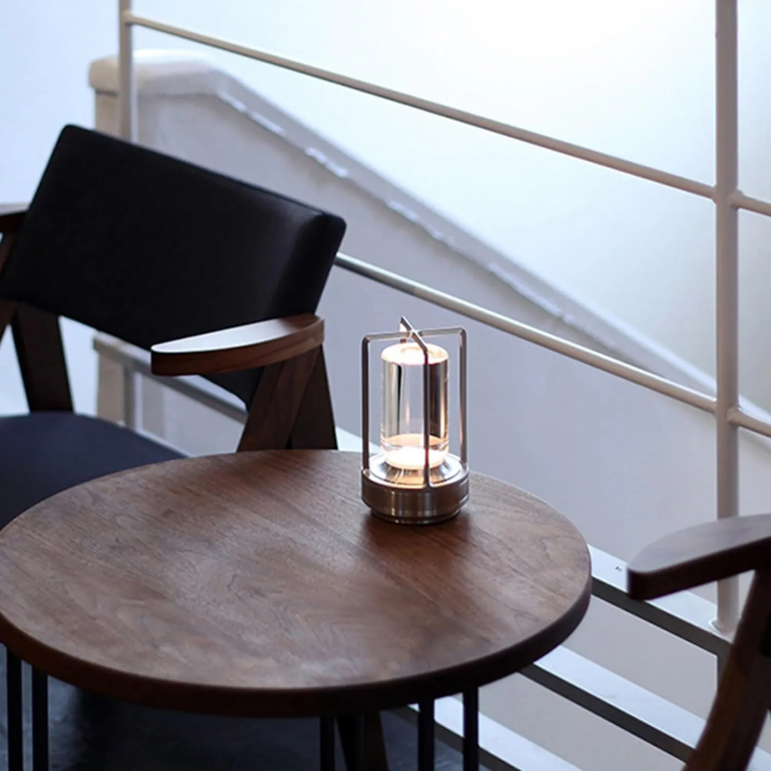 Garosa lampe de table LED tactile sans fil 3 couleurs cristal