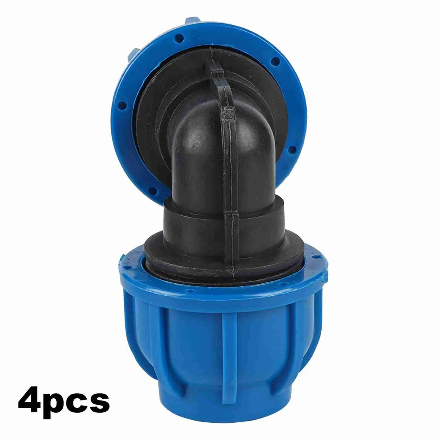 Garosa raccord coudé tuyau 32 mm, lot de 4, plastique PE