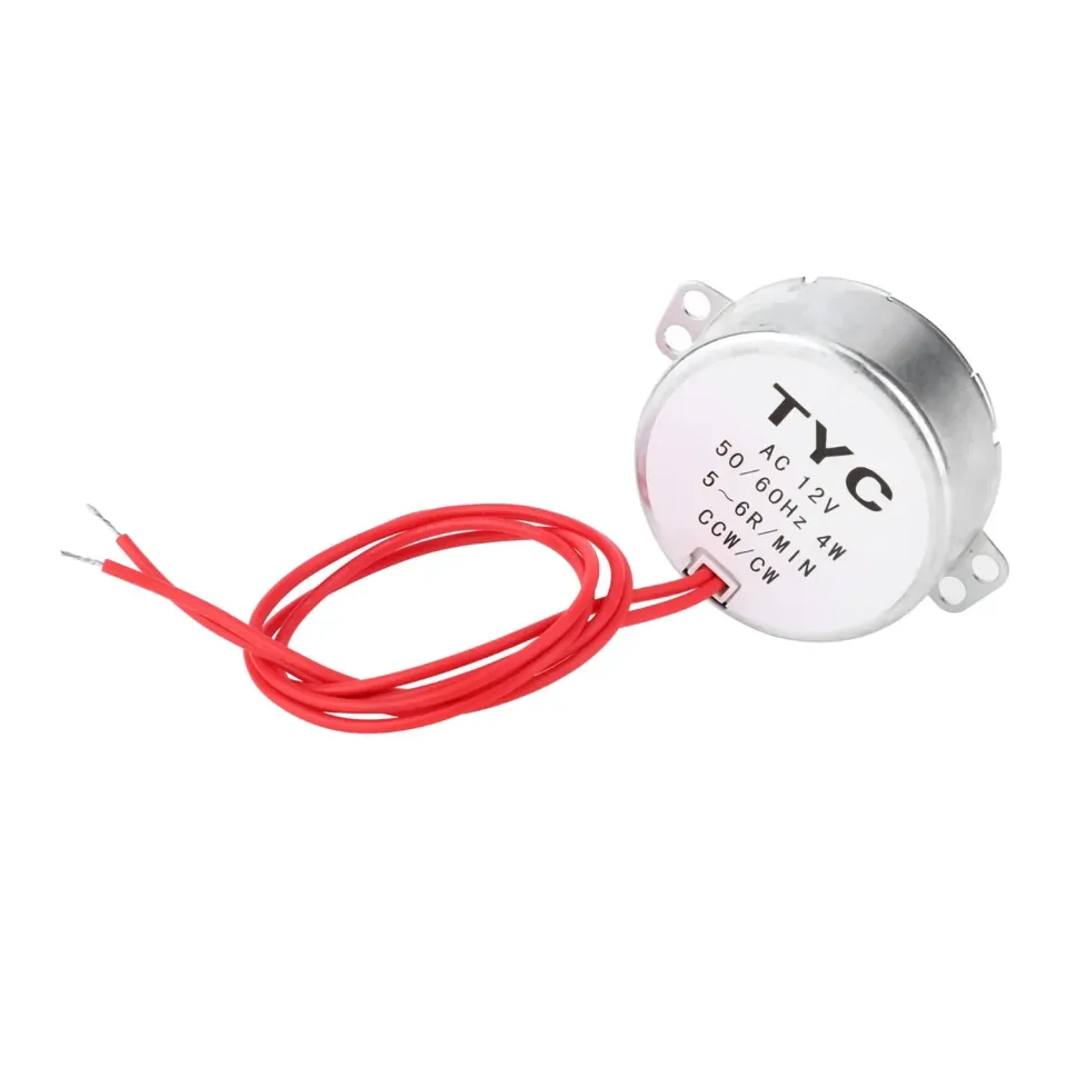 Garosa TYC30 moteur synchrone réversible 12 V 4 W 5–6 tr/min