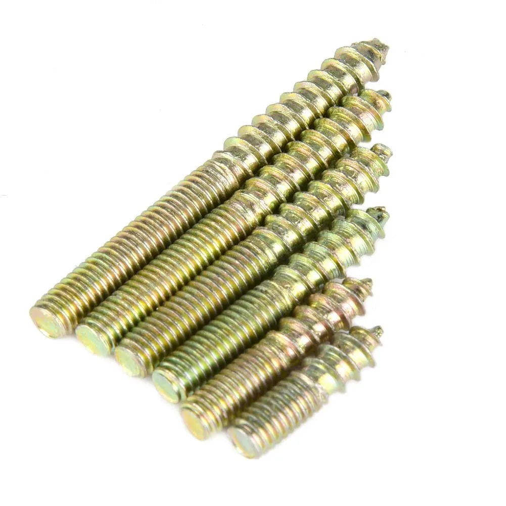 Garosa vis double extrémité M4 zinguée lot 110 pièces