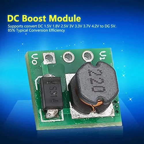 Garosa Convertisseur boost DC-DC 1,5-4,2V vers 5V 480mA