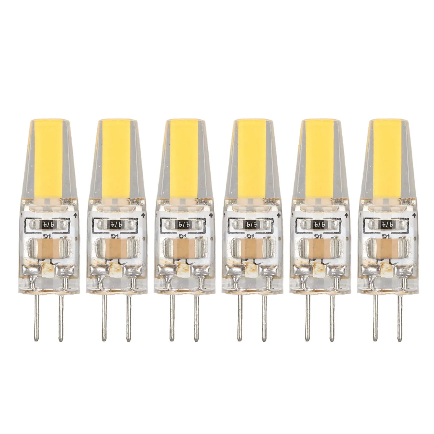 Garosa ampoules LED G4 6 W blanc chaud lot de 6 360°