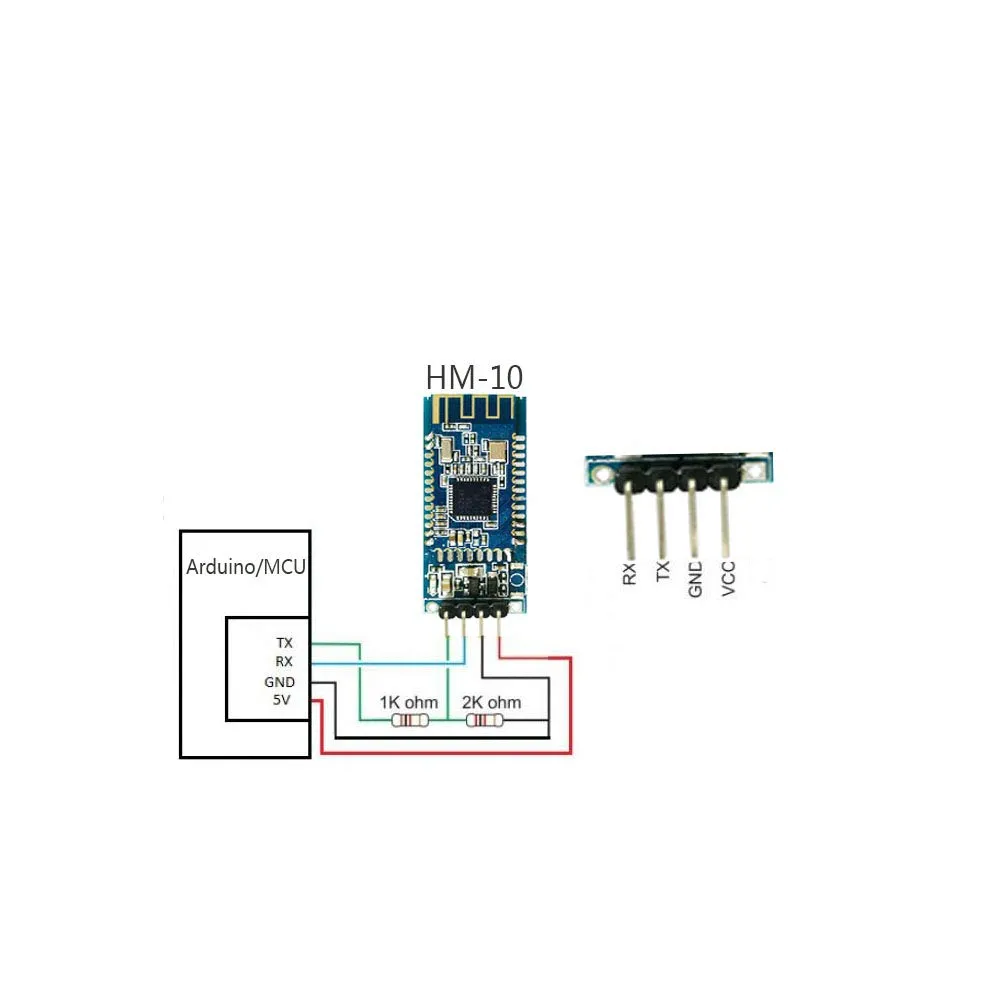 DSD TECH HM-10 module Bluetooth 4.0 BLE avec carte 4 broches