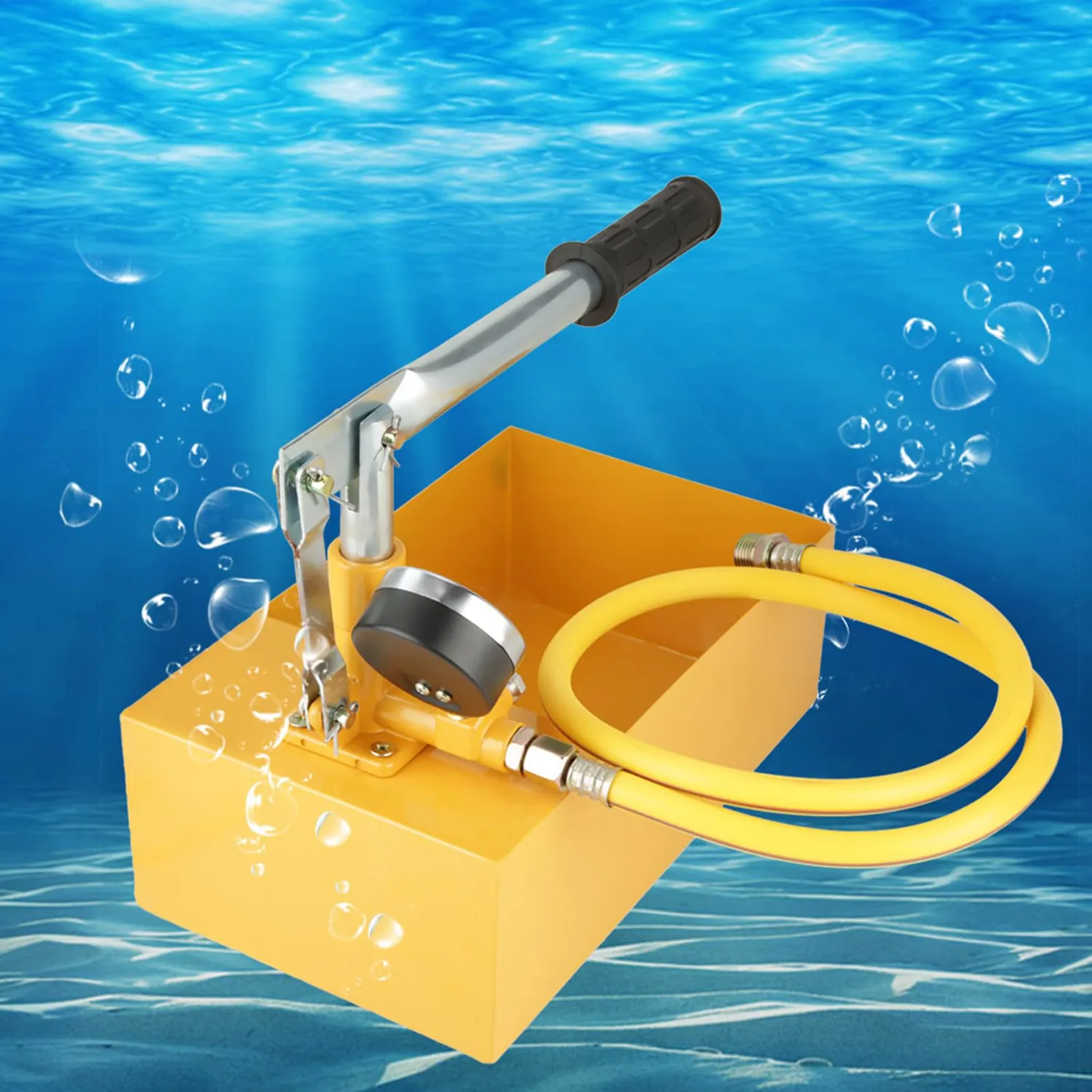 Garosa Pompe à essai de pression manuelle 2,5 MPa 13 ml/coup