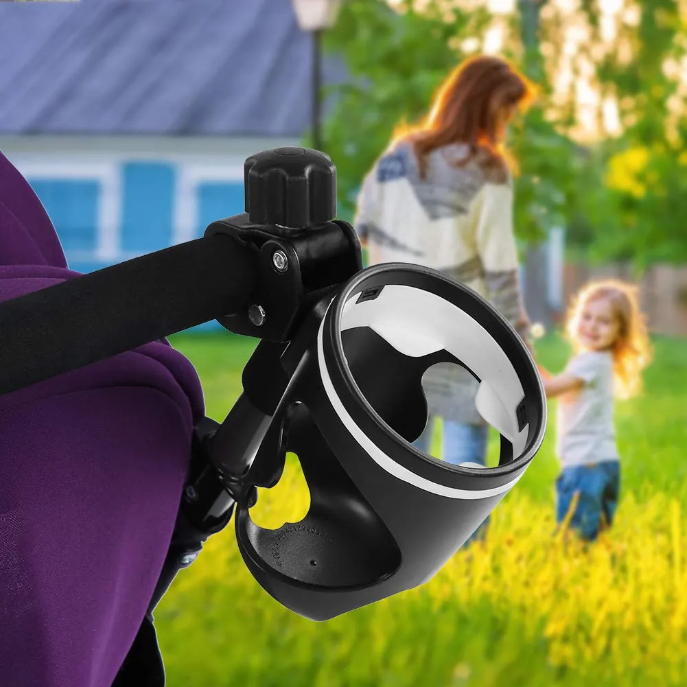 Garosa porte-gobelet poussette rotatif 360° à pince