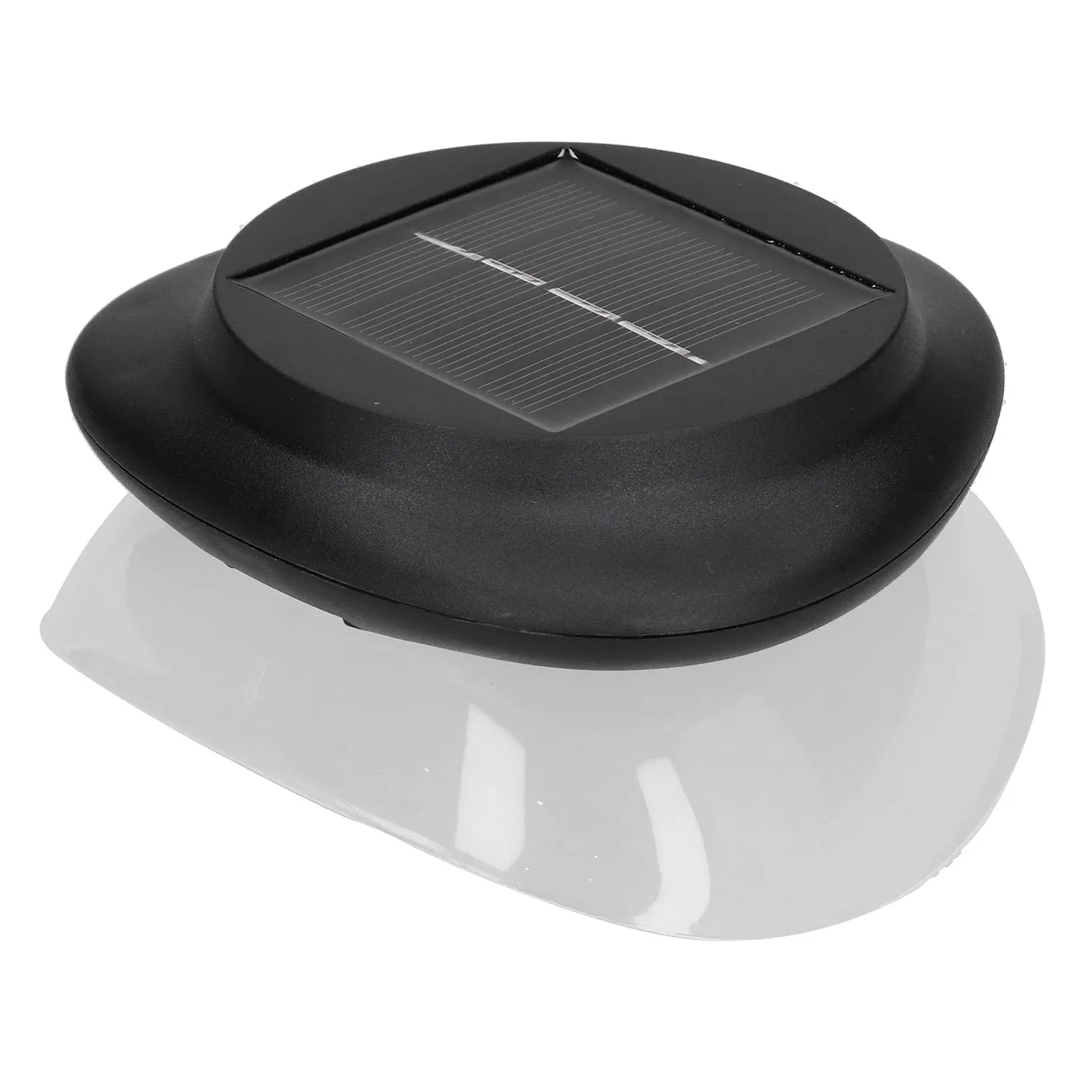Garosa lampe solaire de clôture 9 LED 6500 K blanc froid