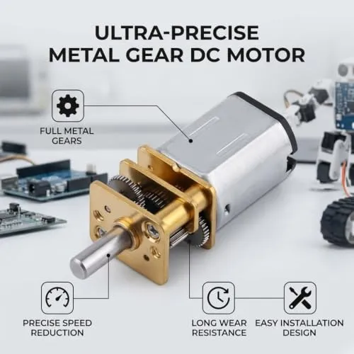 Garosa N20 motoréducteur 12 V 30 tr/min