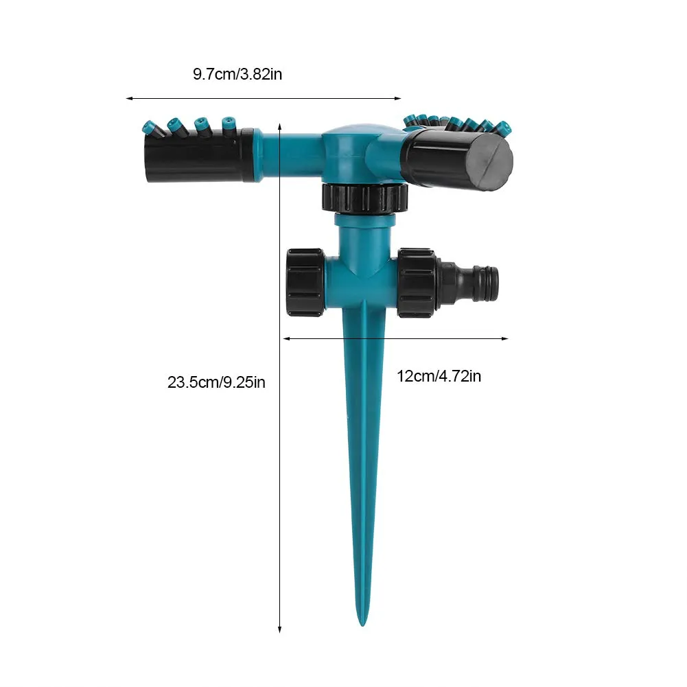 Garosa arroseur pelouse rotatif 360° 3 bras ABS