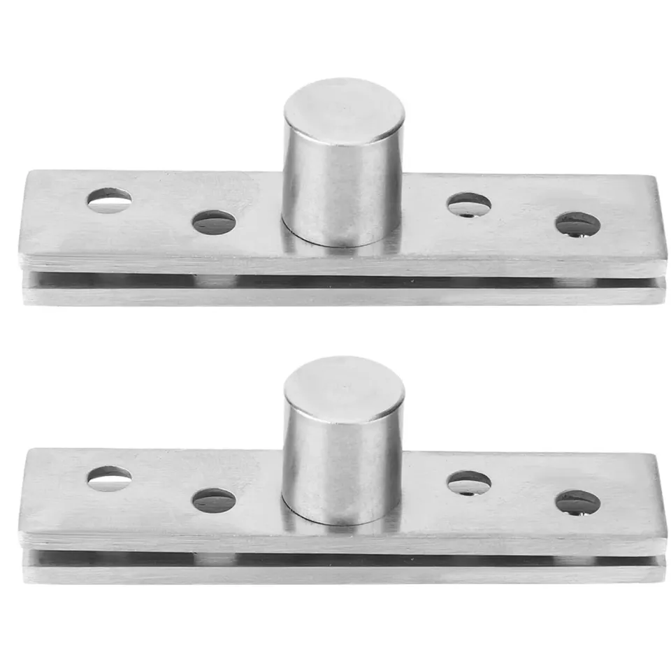 Garosa charnière à pivot 360° inox, lot de 2, axe central