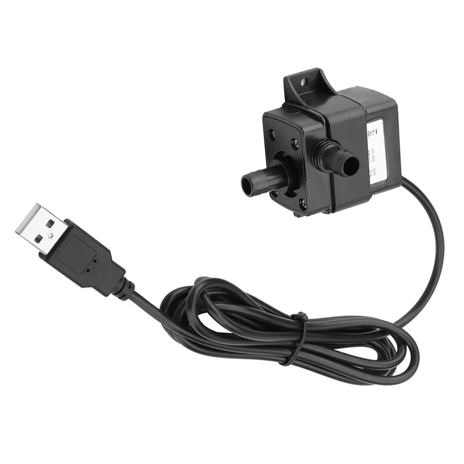 Garosa pompe à eau pour aquarium USB 5 V 120 L/h 0,7 W noire