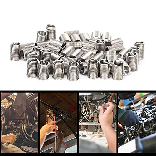 Garosa inserts filetés M10 x 1,5, 50 pièces en inox 304, réparation