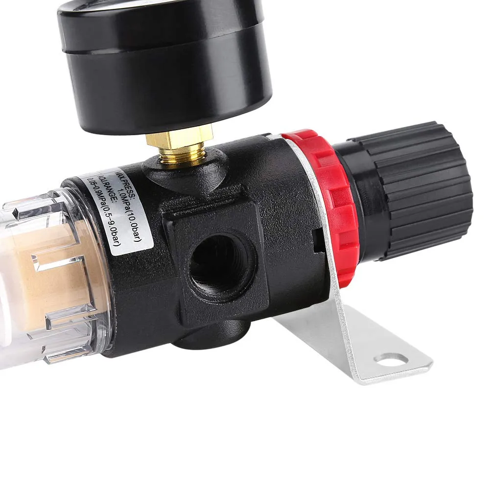 Garosa filtre régulateur d’air comprimé 1/4 pouce avec manomètre