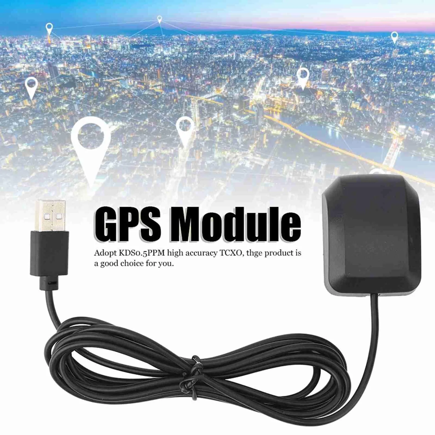 Garosa VK-162 module GPS USB 3.3-5V haute sensibilité