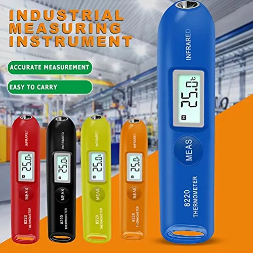 Garosa thermomètre infrarouge sans contact -50°C à 220°C noir